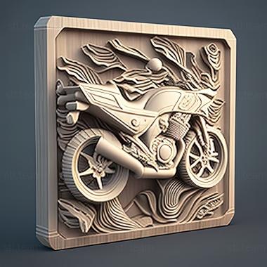 3D модель Хонда CB125 (STL)